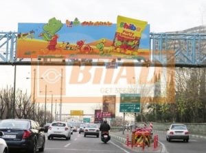 عرشه پل عابر اتوبان کردستان همت – جنوب به شمال