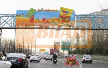 عرشه پل عابر اتوبان کردستان همت – جنوب به شمال